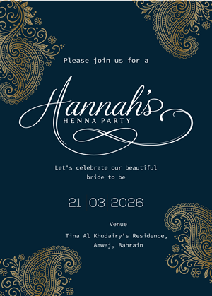 Invitation Design by Brandaura for this project | Design: #36688355