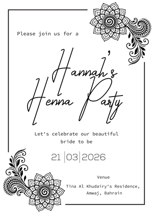 Invitation Design by Brandaura for this project | Design: #36693474