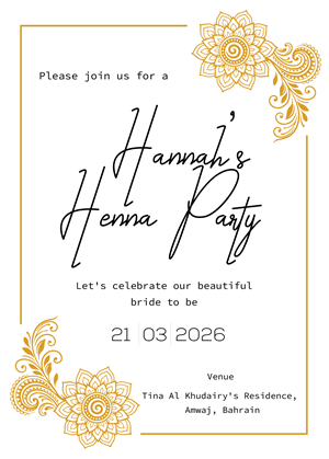 Invitation Design by Brandaura for this project | Design: #36693481