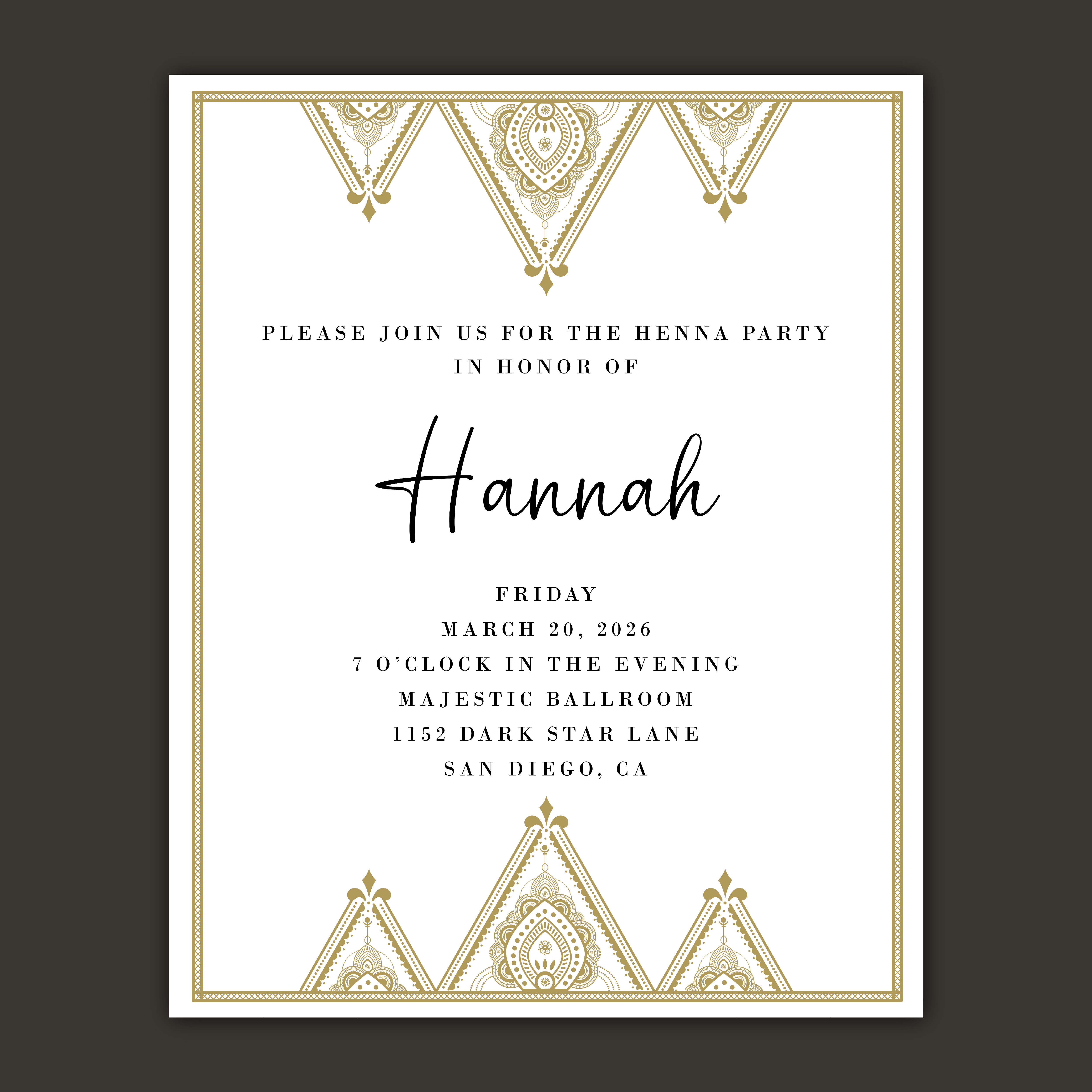 Invitation Design by Bidita Saha for this project | Design #36670228