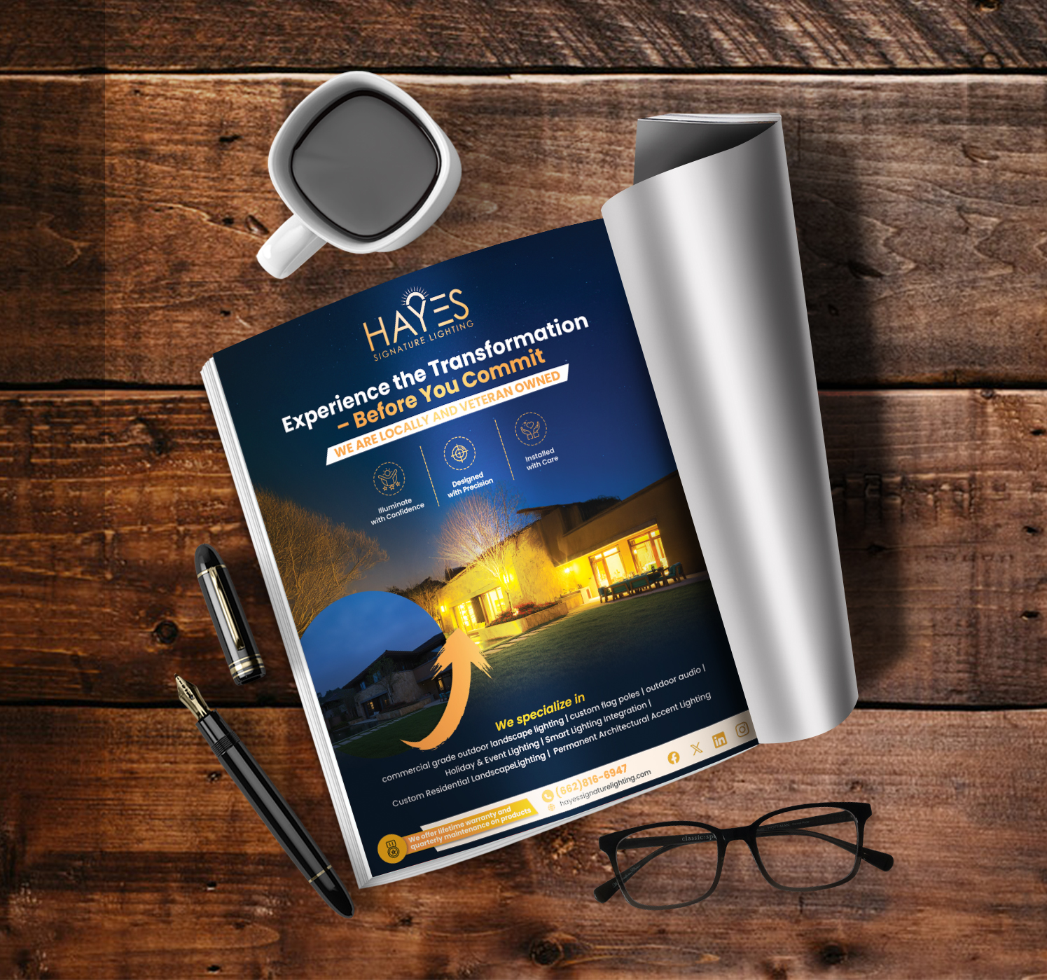 Diseño Publicitario por Sun Creative para Hayes Signature Lighting | Diseño #36667103