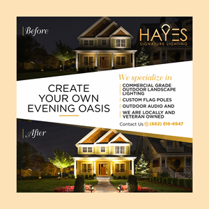 Diseño Publicitario por Aurora:) para Hayes Signature Lighting | Diseño #36668659