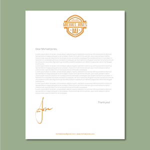 Letterhead Design by Denzie for this project | Design: #36671369