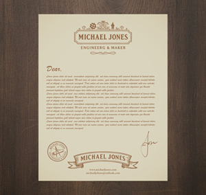 Letterhead Design by Denzie for this project | Design: #36706447