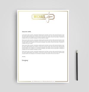 Letterhead Design by Imagine design000 for this project | Design: #36672385