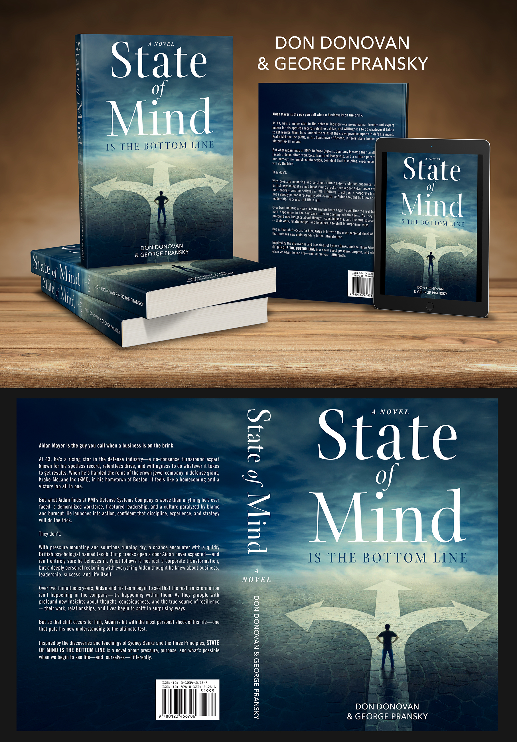 Diseño de portada de libro por negrorichi para Pransky and Associates | Diseño #36764999