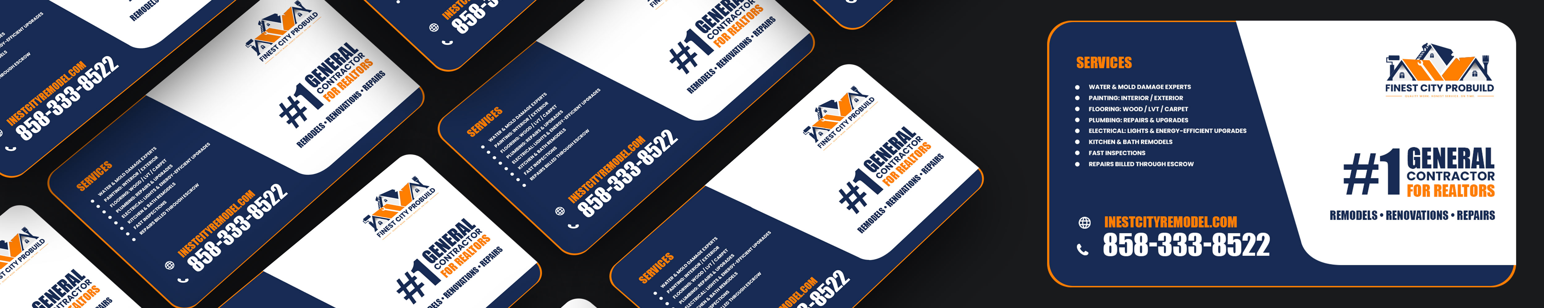 Business Card Design by DESIGN SOLUTIONS 007 for SD Pro Team | Design #36693020