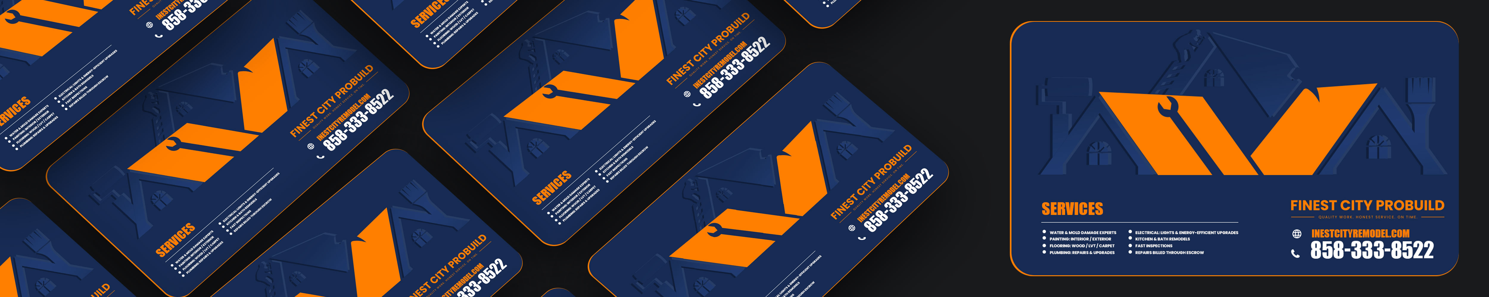 Business Card Design by DESIGN SOLUTIONS 007 for SD Pro Team | Design #36693185