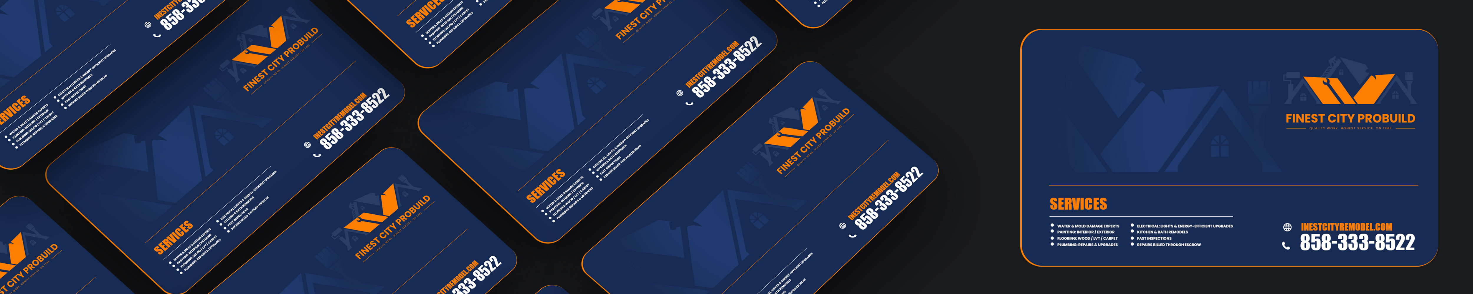 Business Card Design by DESIGN SOLUTIONS 007 for SD Pro Team | Design #36693232