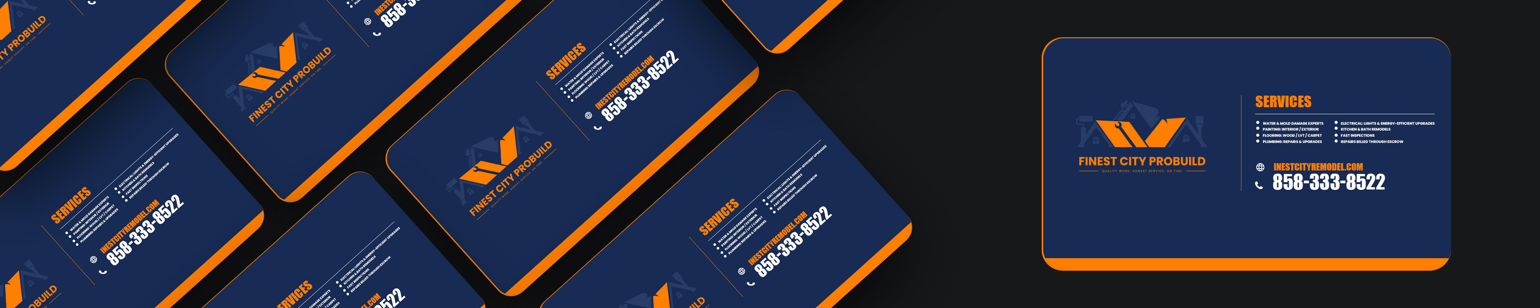 Business Card Design by DESIGN SOLUTIONS 007 for SD Pro Team | Design #36693252