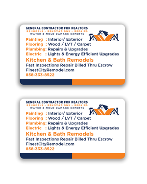 Business Card Design by gdesigncorners for SD Pro Team | Design: #36707210