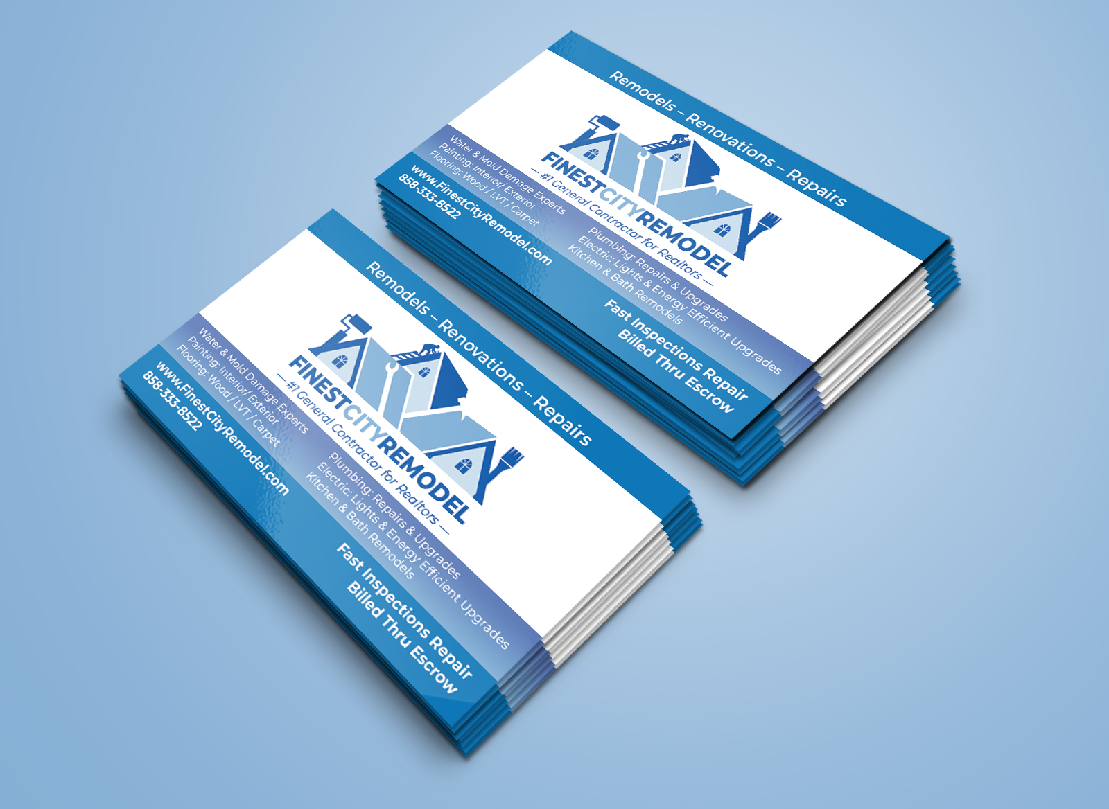Business Card Design by peejay for SD Pro Team | Design #36689534
