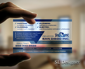Business Card Design by SL Designer for SD Pro Team | Design: #36683025