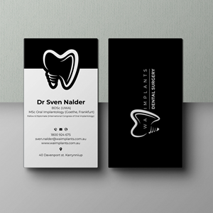 Business Card Design by Bikash Das for this project | Design: #36698468