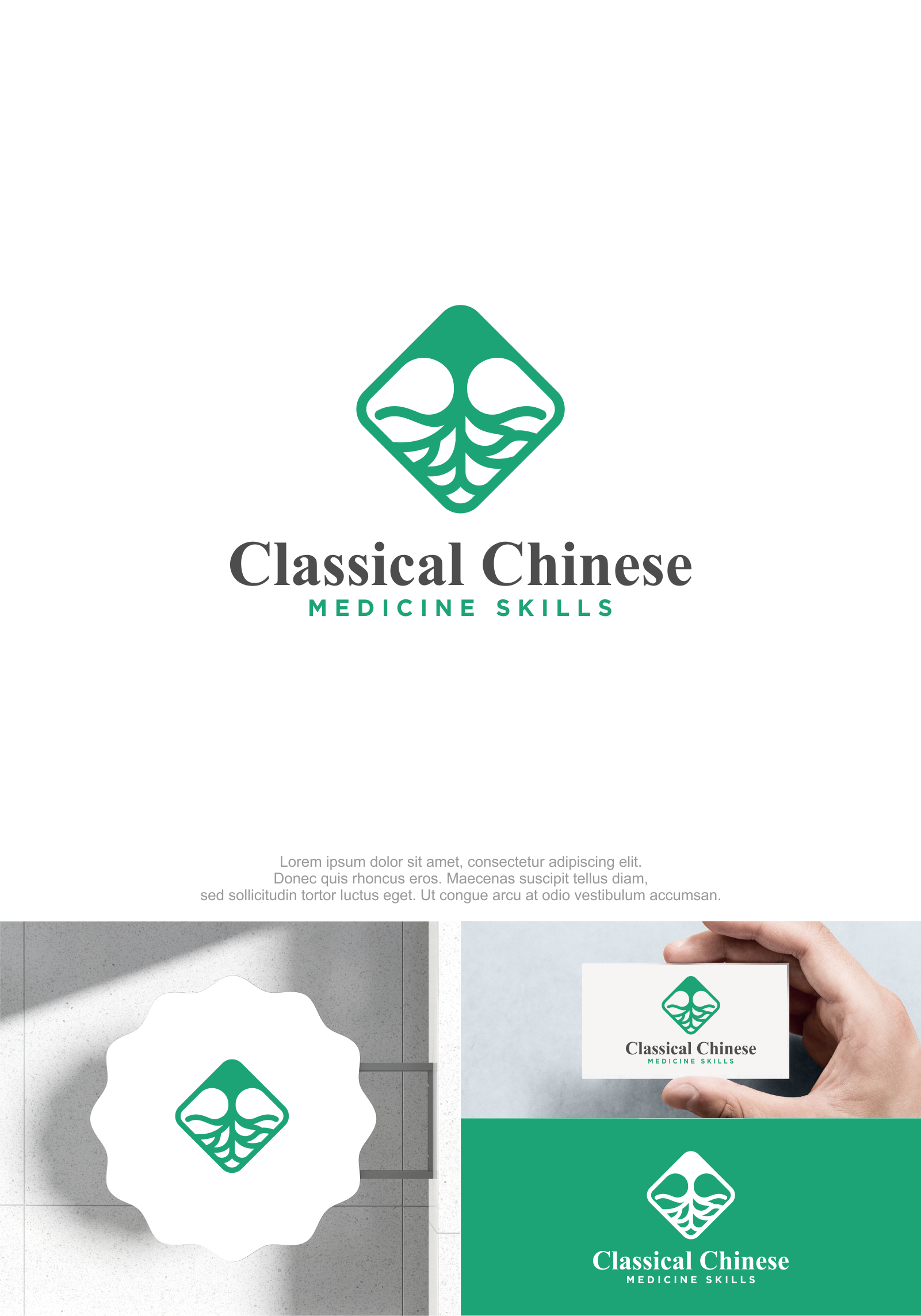 Logo Design by M.Syaiful Huda for Oriental Health Treatments | Design #36676132