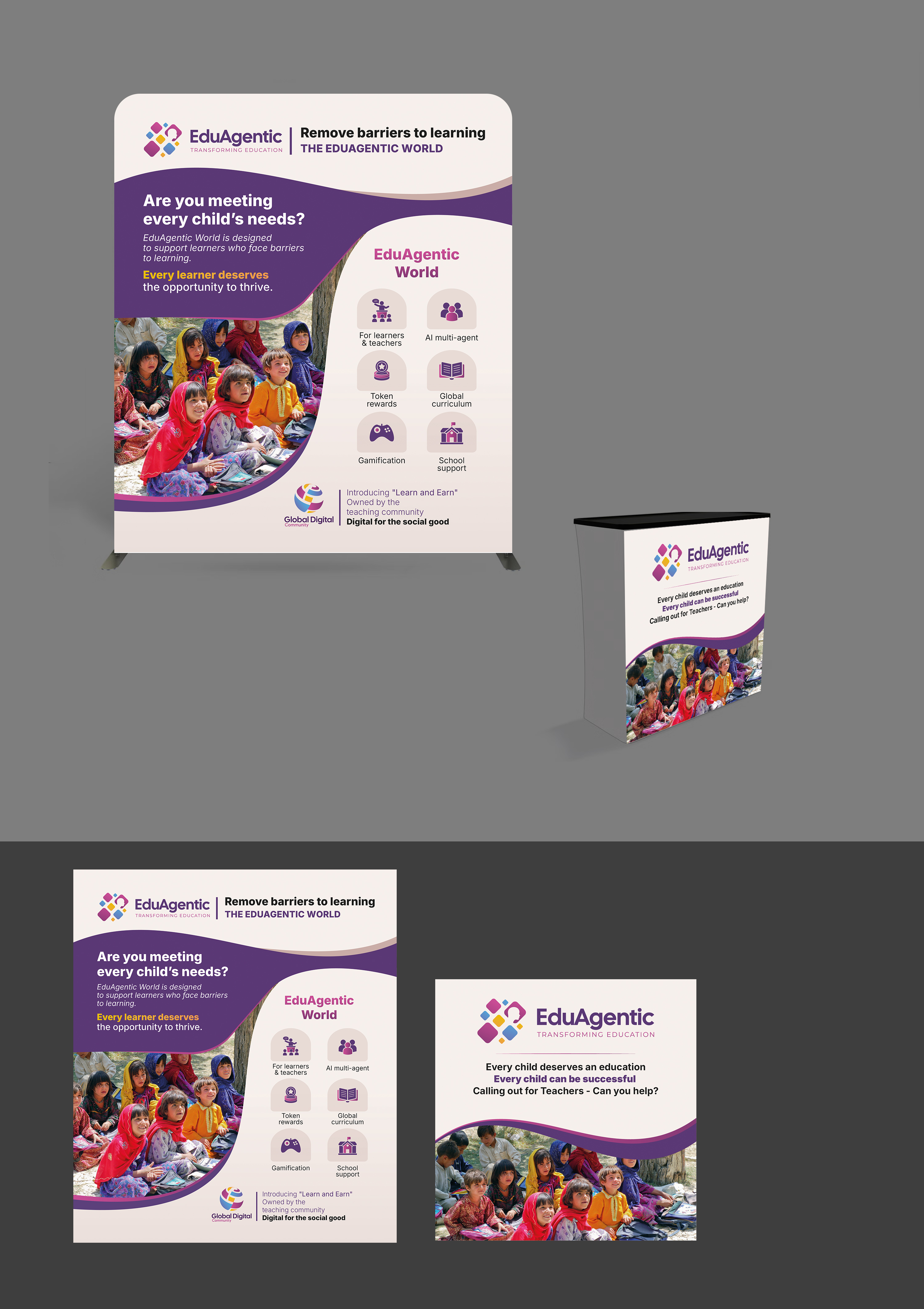 Diseño de Stand de Feria por Adi GFX para Global Digital (Community) Ltd | Diseño #36690207