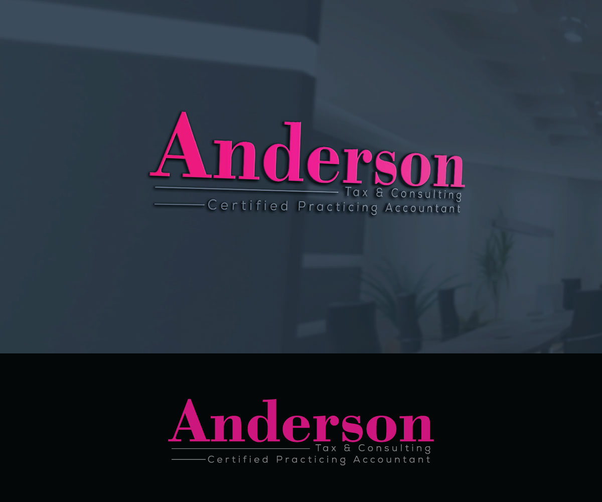 Logo Design by Srk pix!14 for Anderson Tax & Consulting Pty Ltd | Design #36681464