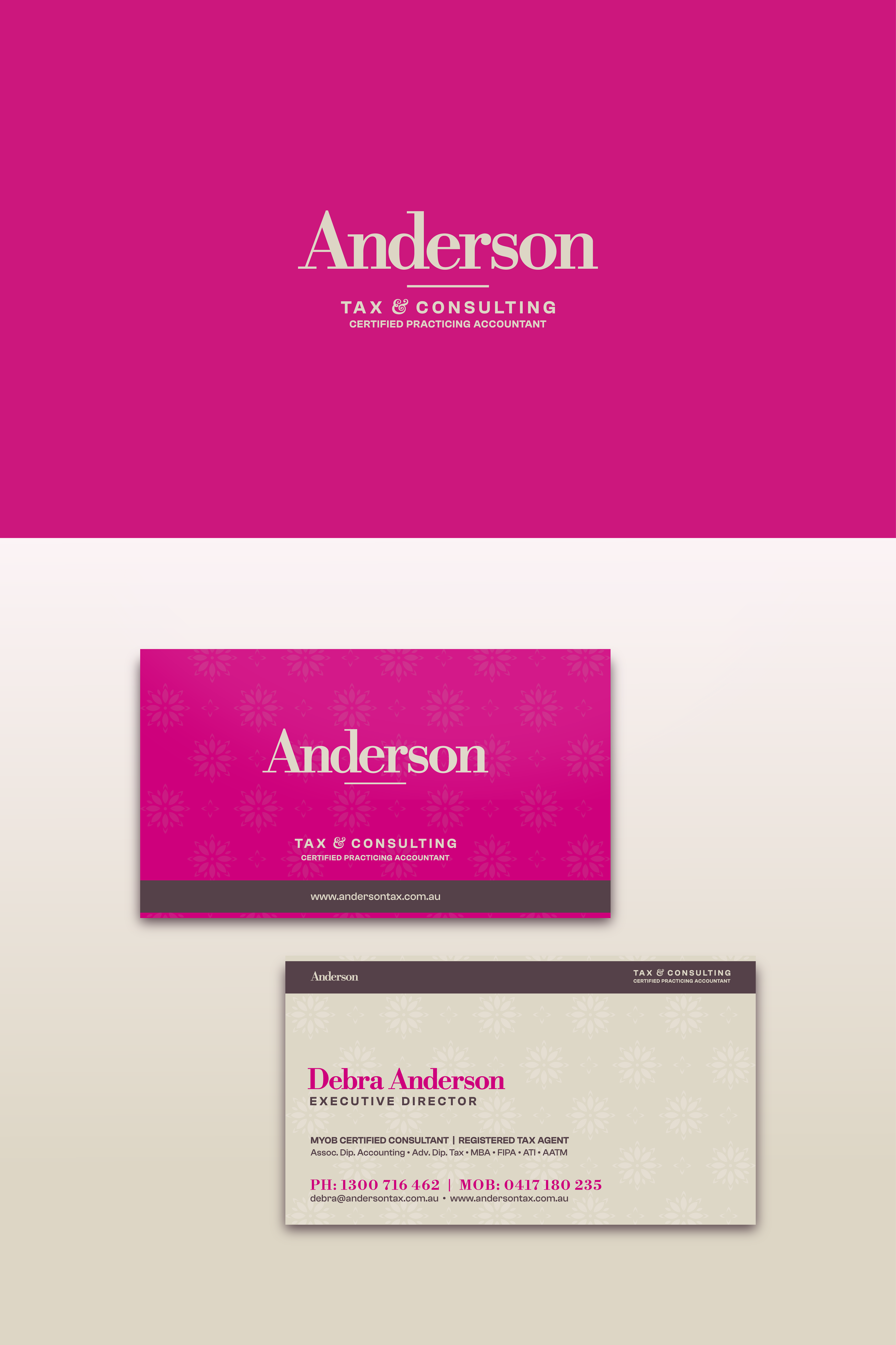 Logo Design by Aiers Design Co. for Anderson Tax & Consulting Pty Ltd | Design #36706903