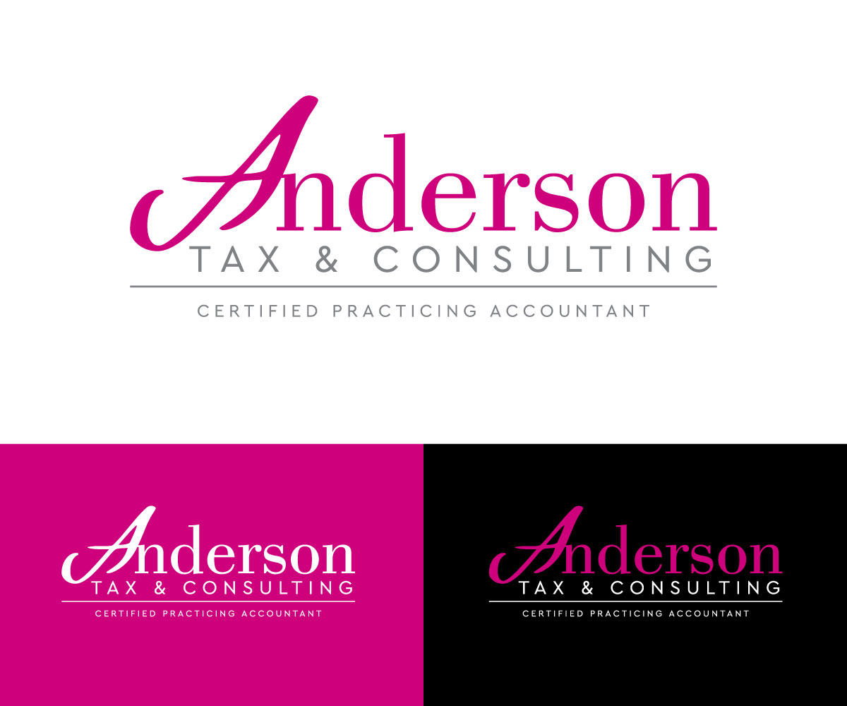 Logo Design by RaKu 2 for Anderson Tax & Consulting Pty Ltd | Design #36705456
