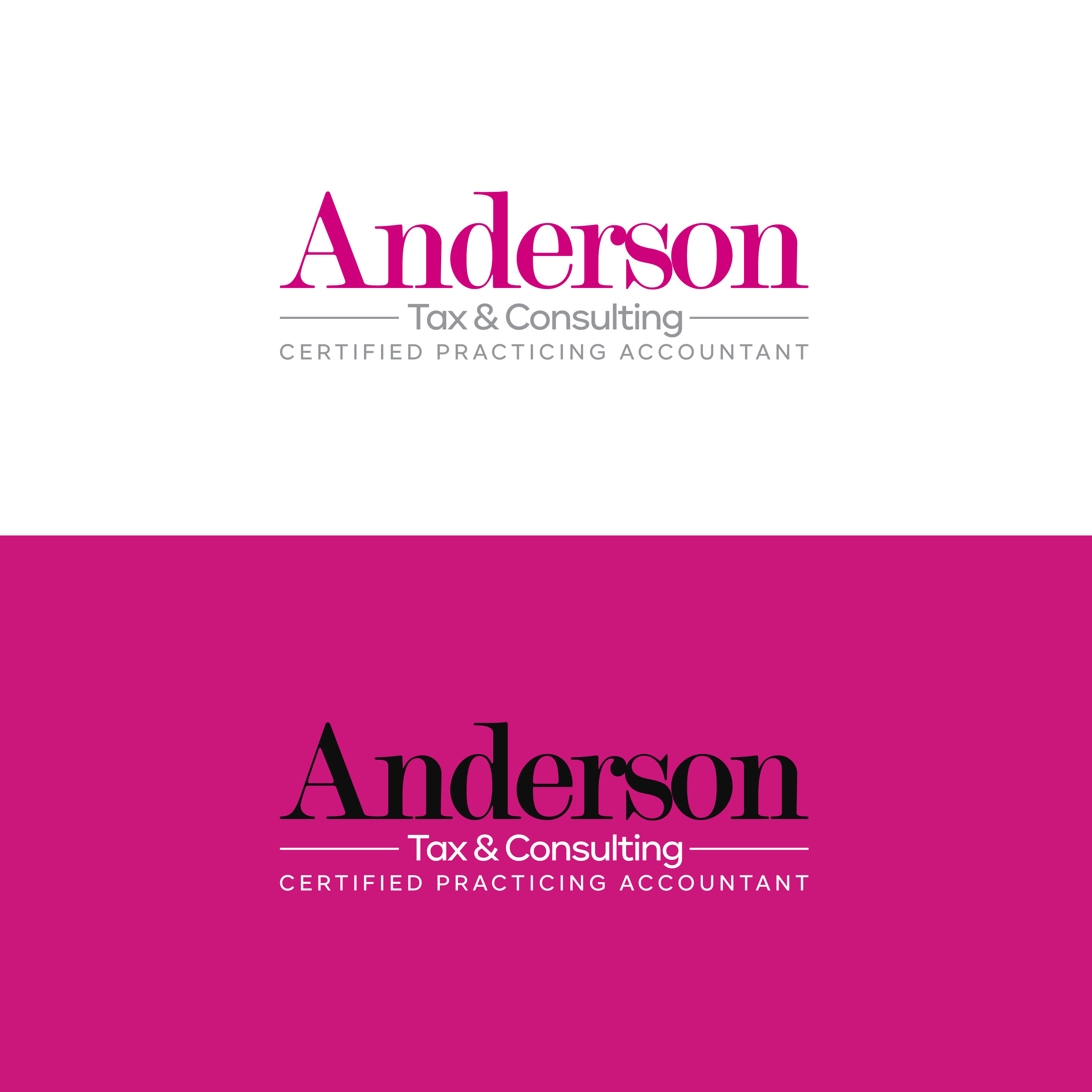 Logo Design by M Art & Design for Anderson Tax & Consulting Pty Ltd | Design #36678149