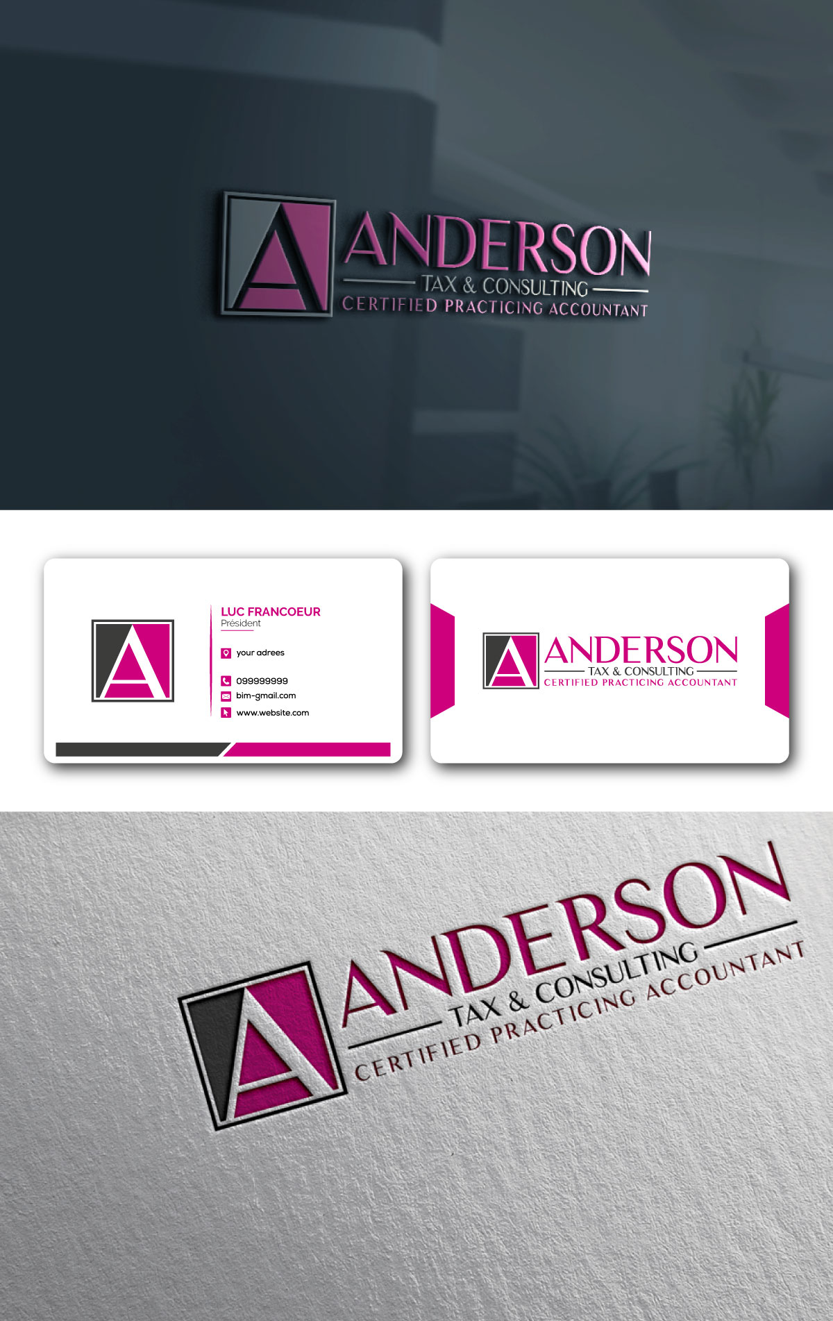 Design de Logo par Art Master logo pour Anderson Tax & Consulting Pty Ltd | Design #36678257
