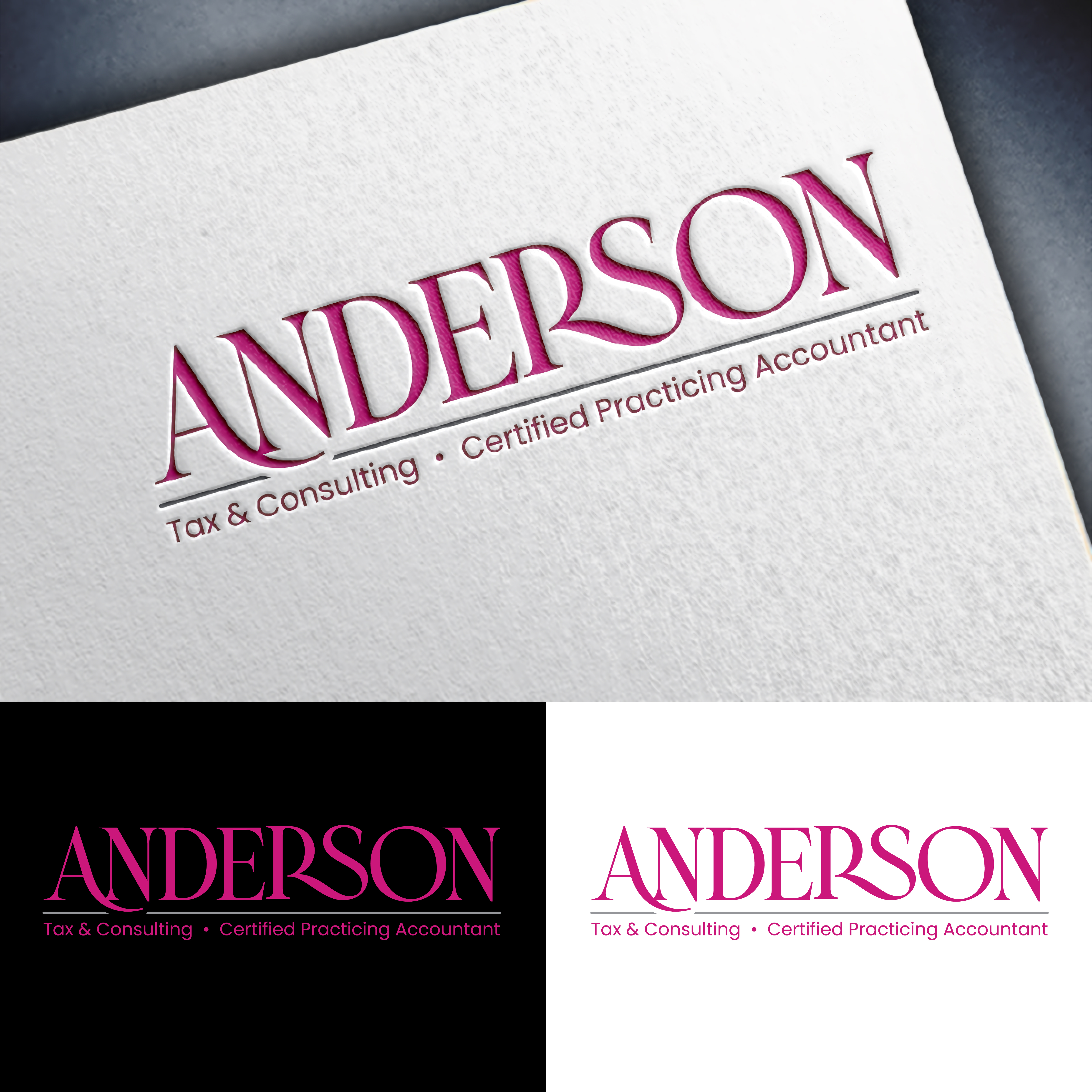 Design de Logo par John Mark Arts pour Anderson Tax & Consulting Pty Ltd | Design #36679341