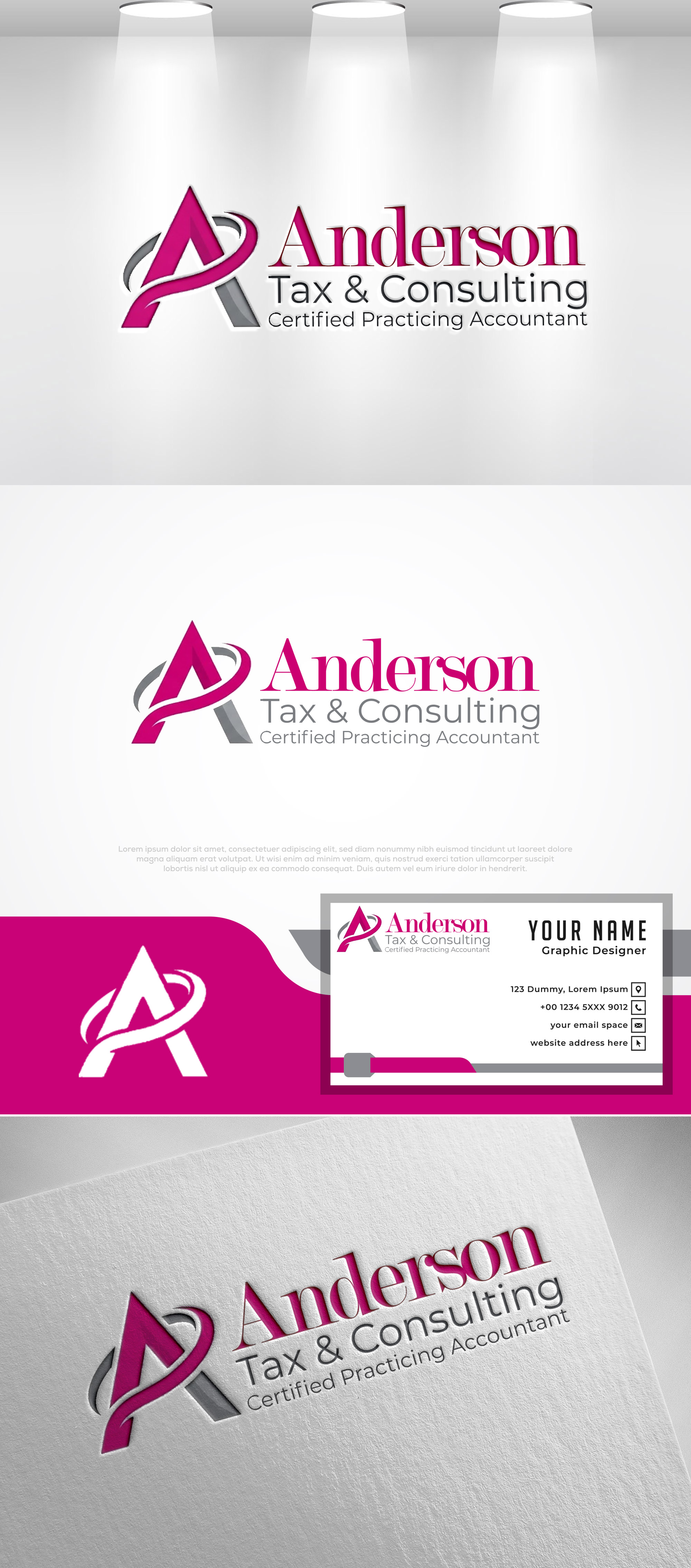 Diseño de Logo por Pilot_DesignR™ para Anderson Tax & Consulting Pty Ltd | Diseño #36688982