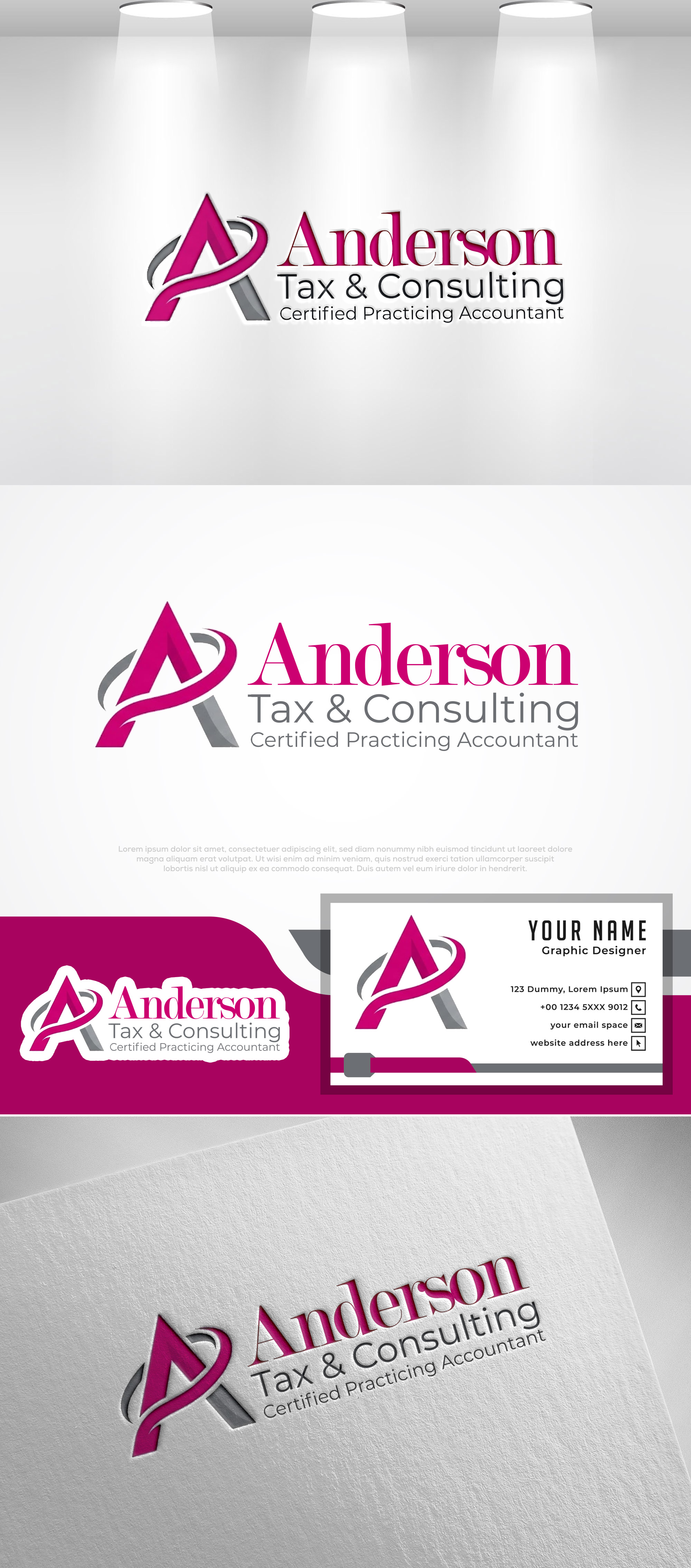 Diseño de Logo por Pilot_DesignR™ para Anderson Tax & Consulting Pty Ltd | Diseño #36703579