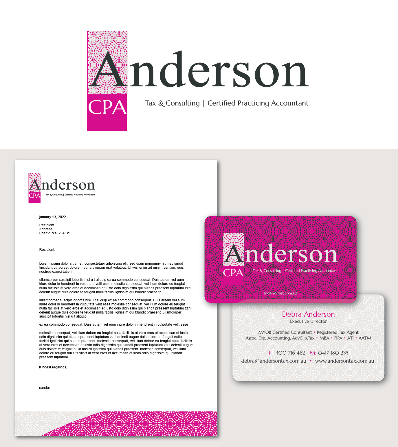 Logo Design by dhamkith for Anderson Tax & Consulting Pty Ltd | Design #36679267