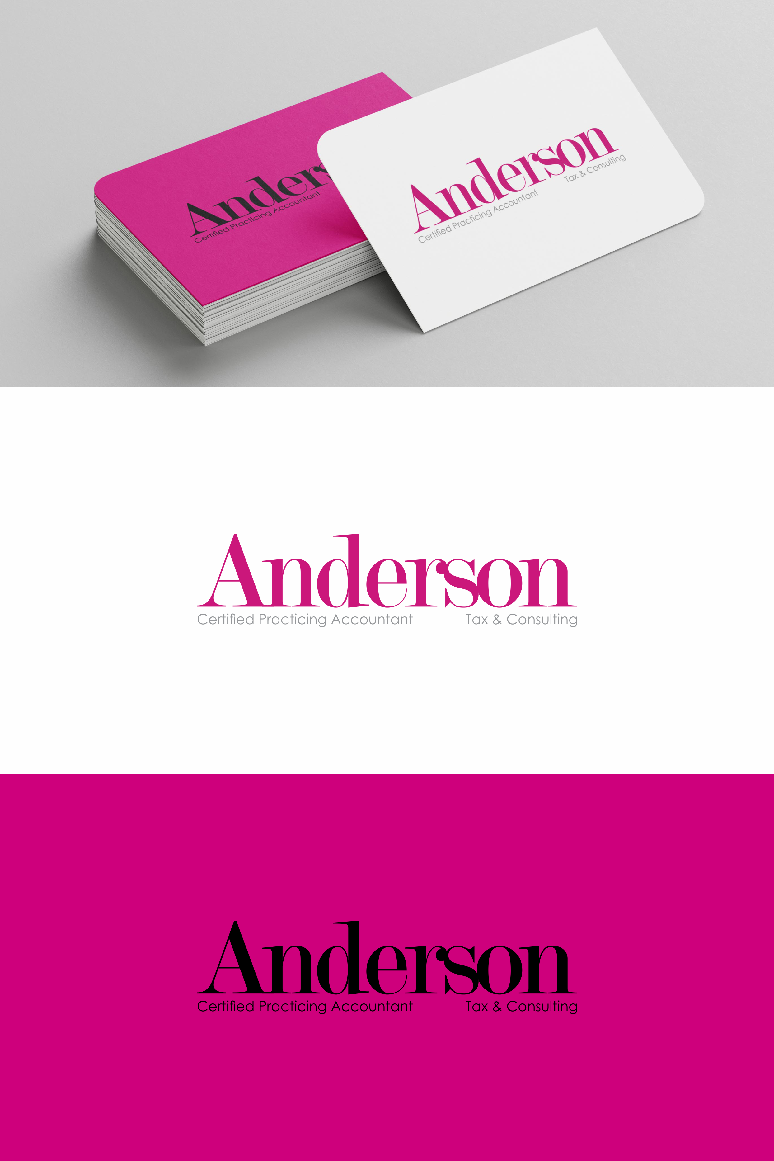 Logo Design by achil78 for Anderson Tax & Consulting Pty Ltd | Design #36678624