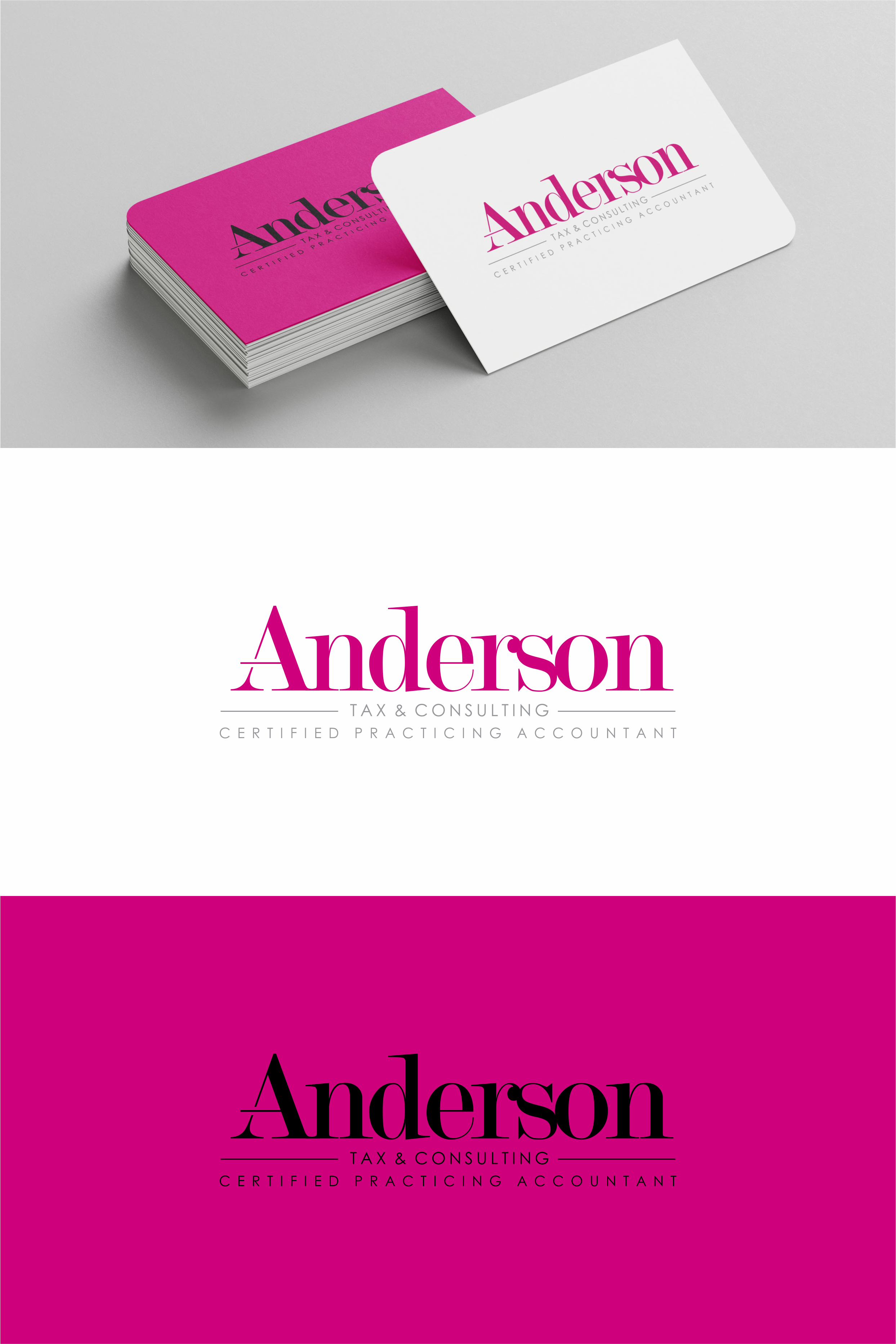 Logo Design by achil78 for Anderson Tax & Consulting Pty Ltd | Design #36678697