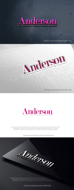 Diseño de Logo por zebronicgraphic para Anderson Tax & Consulting Pty Ltd | Diseño: #36680261