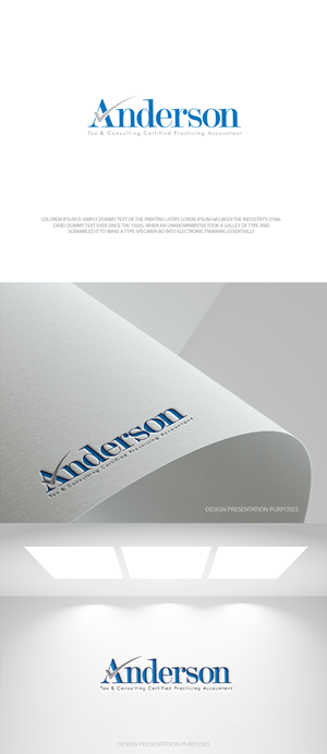 Diseño de Logo por zebronicgraphic para Anderson Tax & Consulting Pty Ltd | Diseño: #36680349