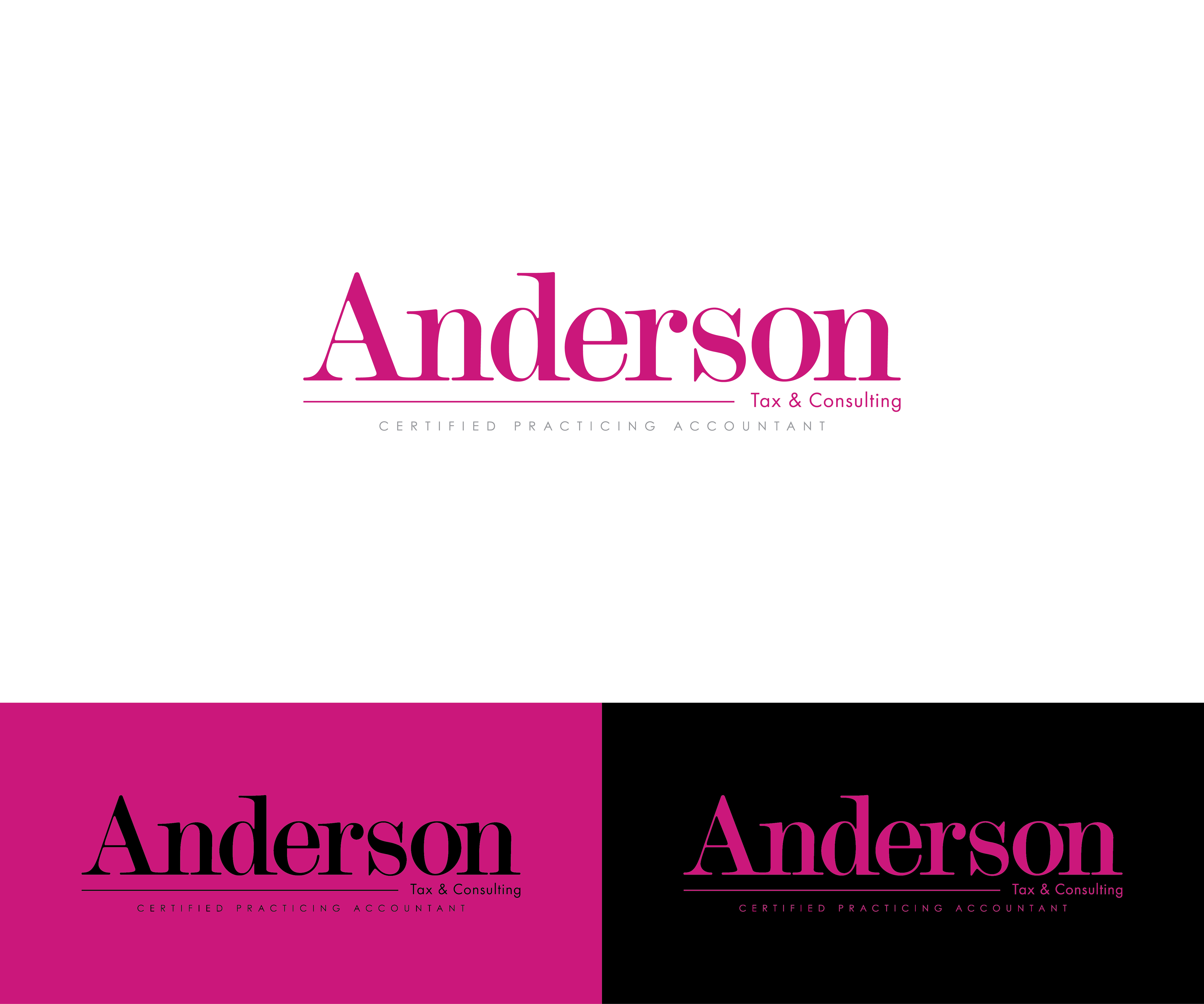 Design de Logo par N M Designs pour Anderson Tax & Consulting Pty Ltd | Design #36713193