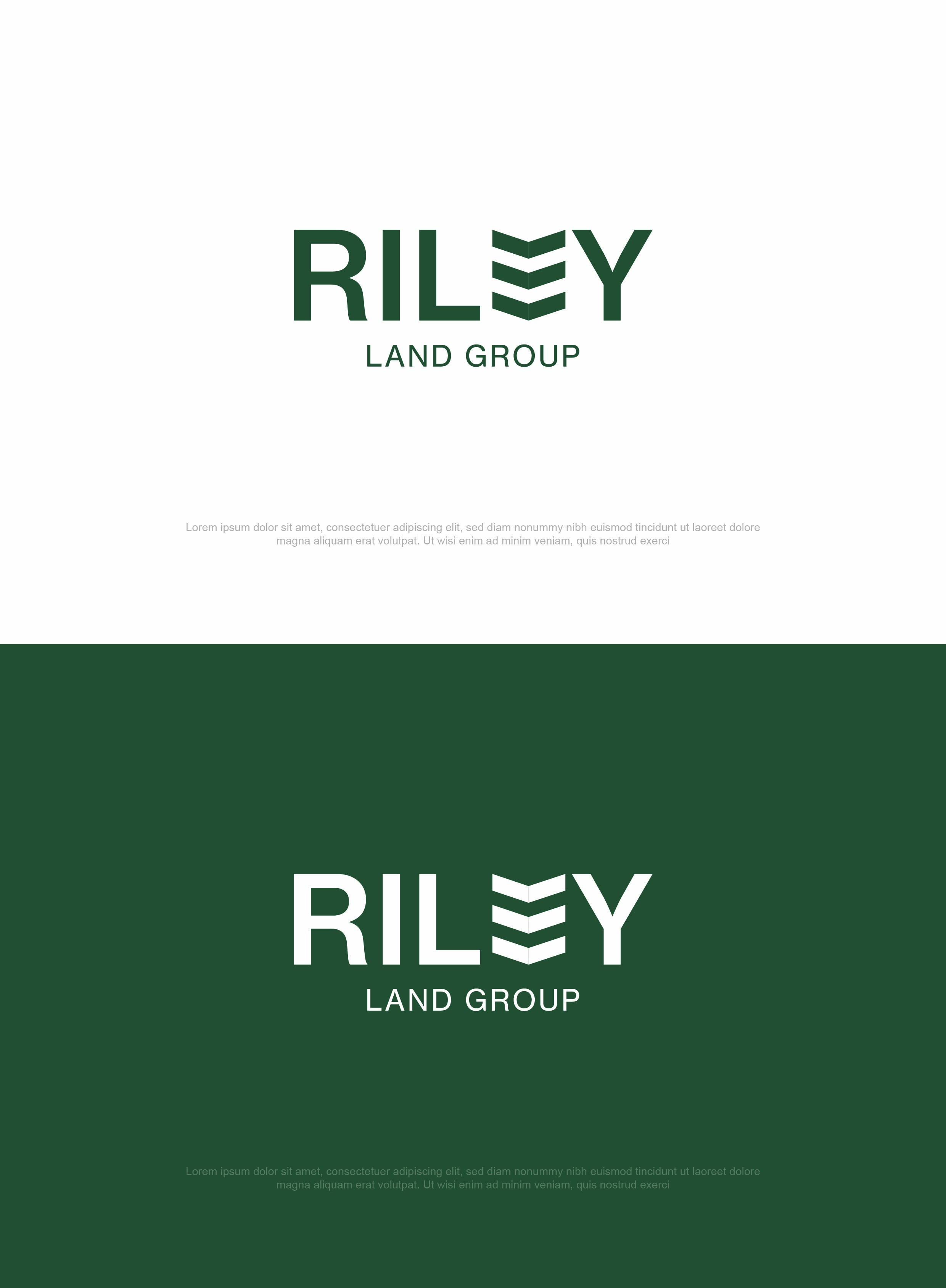 Logo Design by Anton. for Riley Land Group | Design #36683484