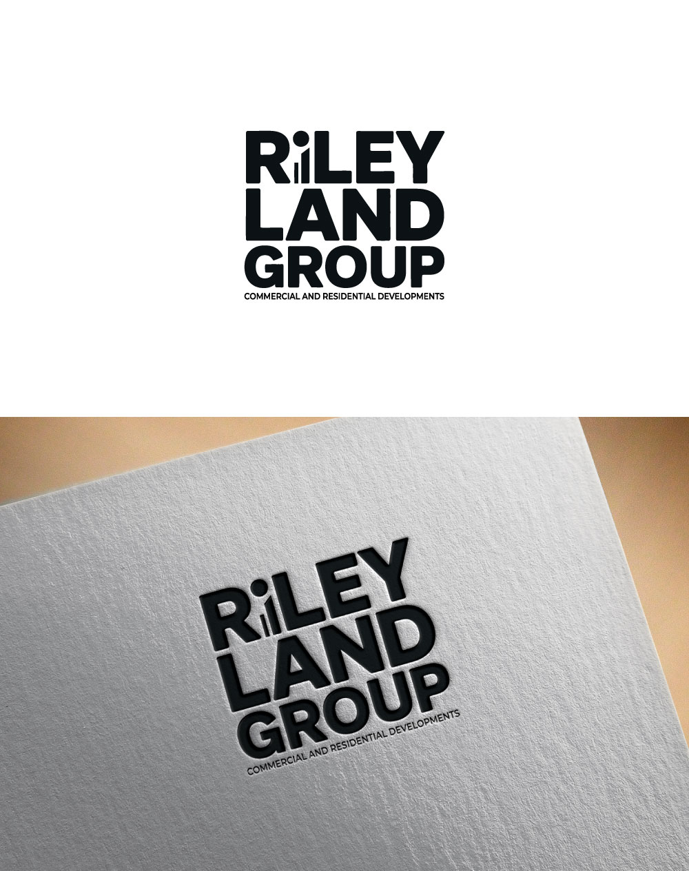 Logo Design by KING JM for Riley Land Group | Design #36680318