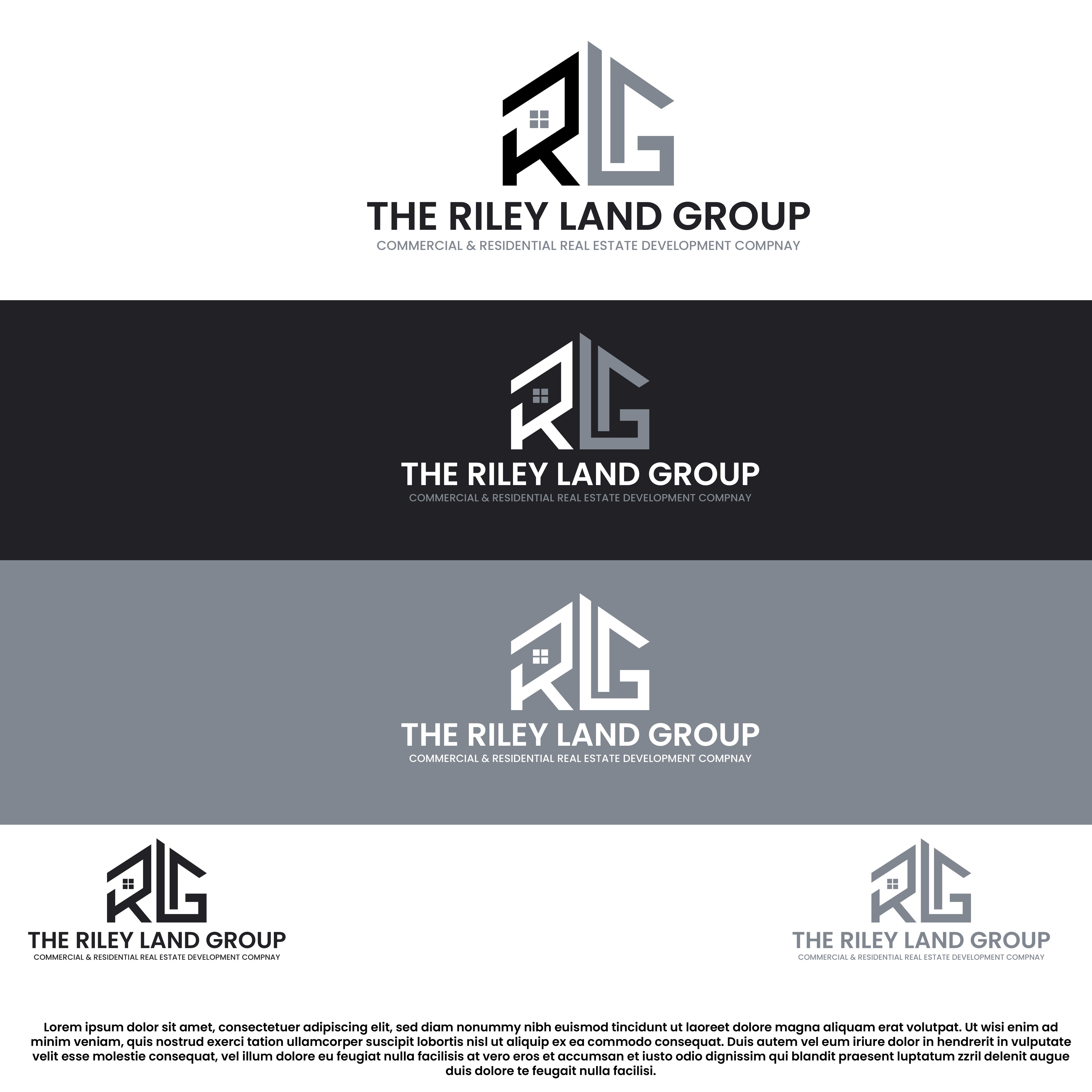 Logo Design by Shariqology for Riley Land Group | Design #36678844