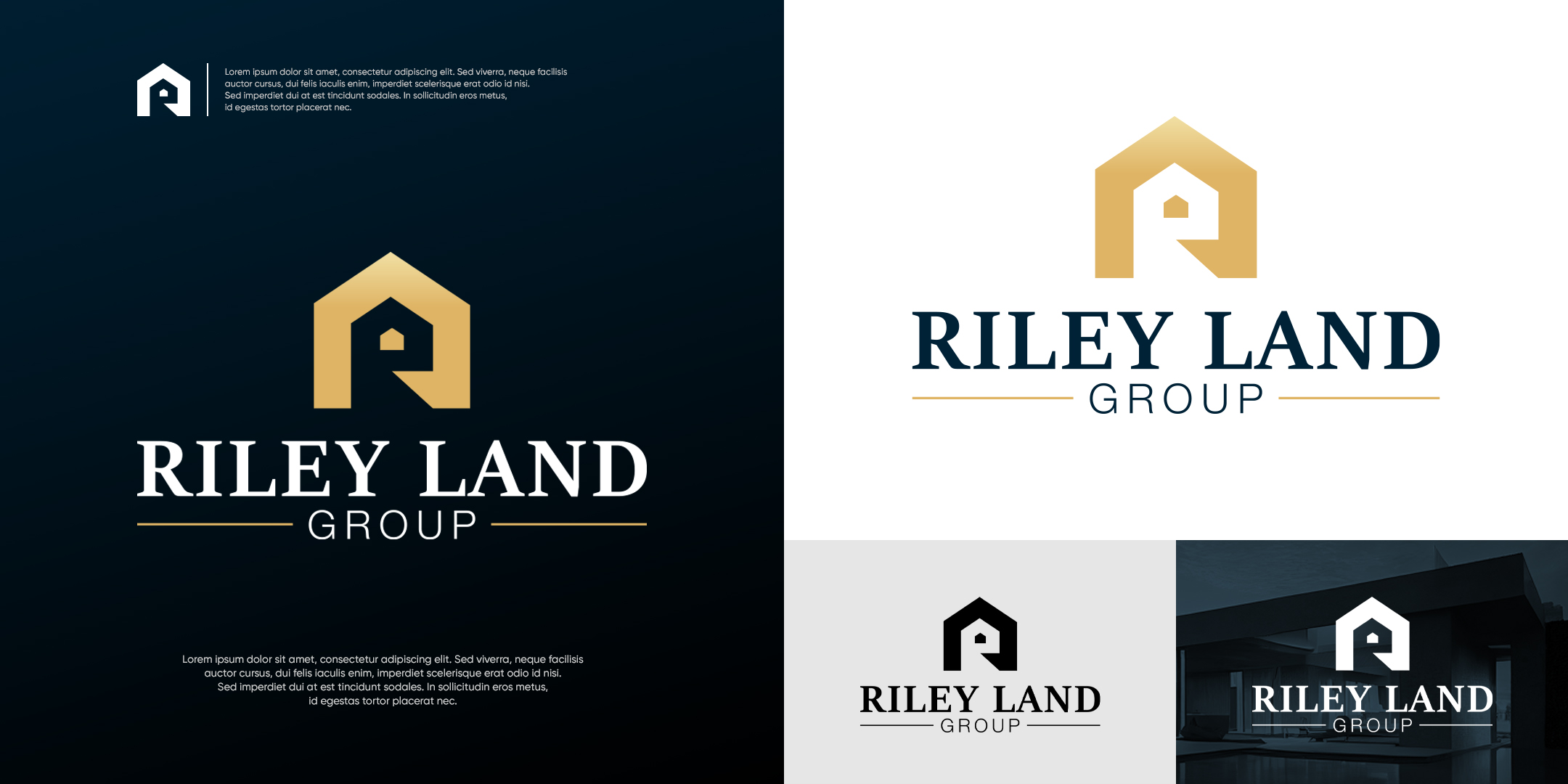 Logo Design by Alf Mozara for Riley Land Group | Design #36679603