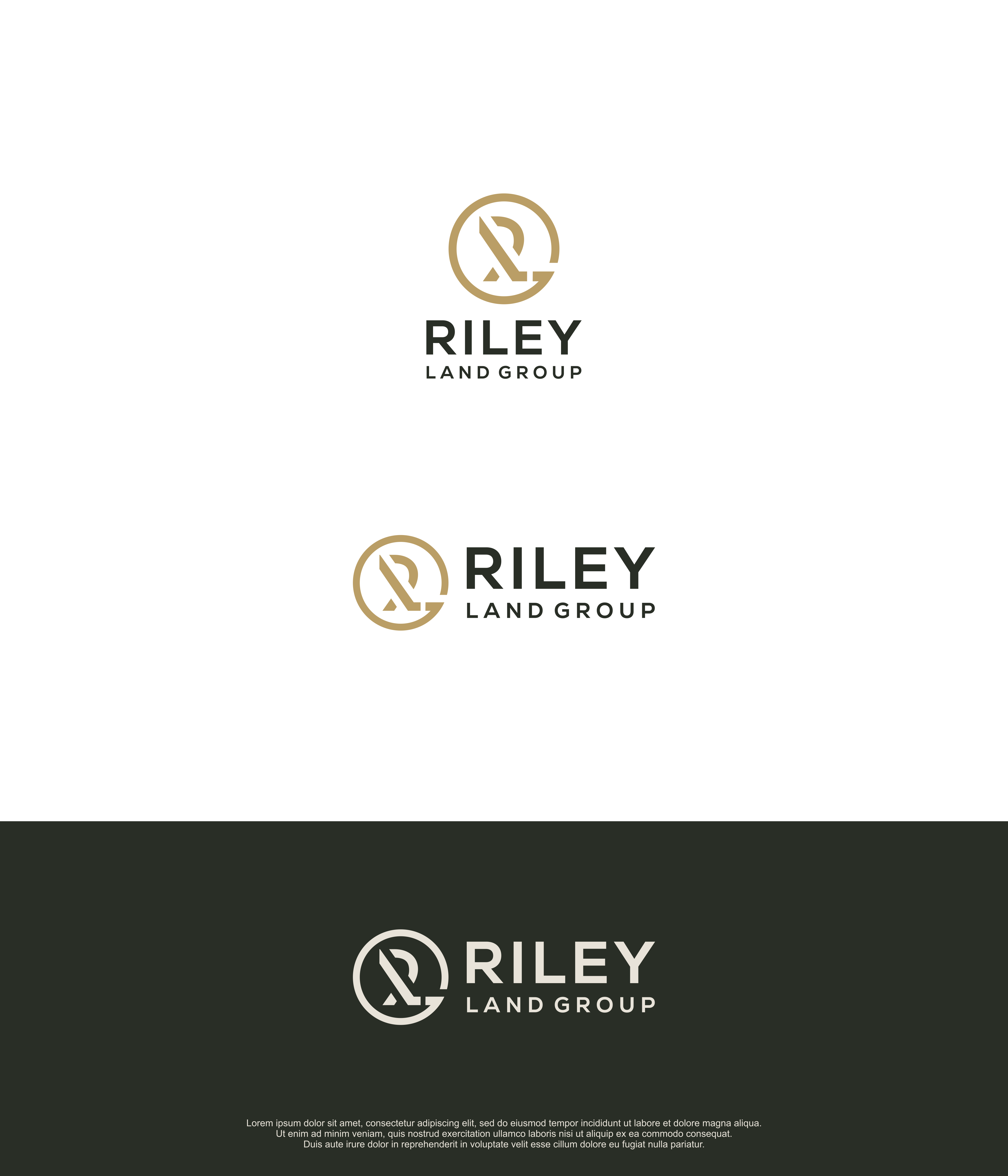 Logo Design by R!CKY for Riley Land Group | Design #36693215