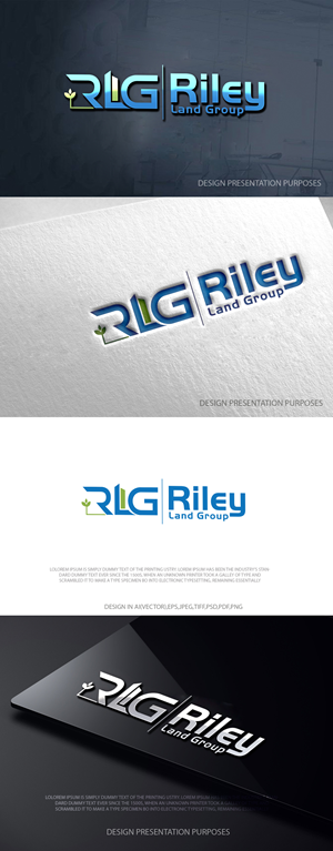 Design de Logo par zebronicgraphic pour Riley Land Group | Design : #36680250