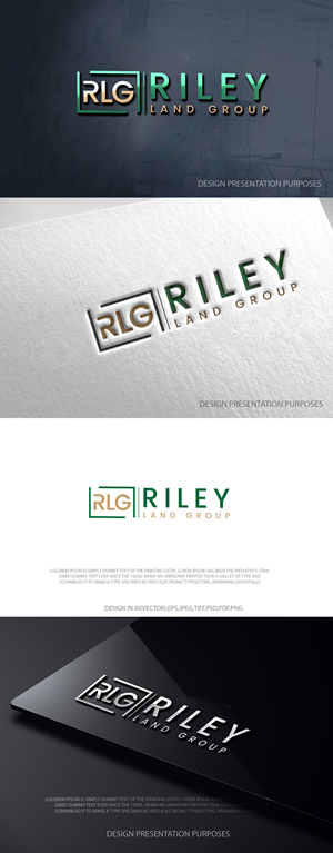Design de Logo par zebronicgraphic pour Riley Land Group | Design : #36680251