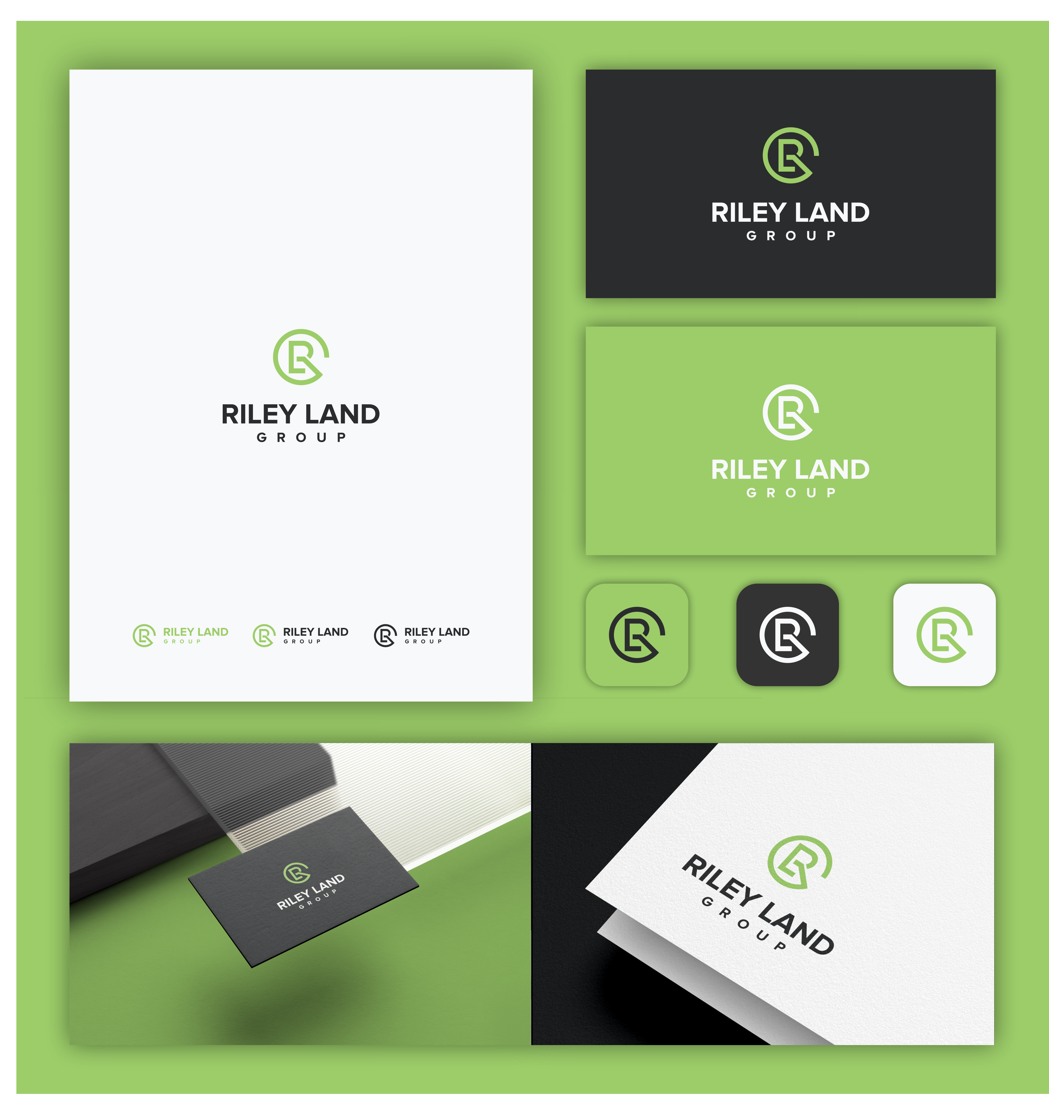 Logo Design by Golden rivers for Riley Land Group | Design #36688702
