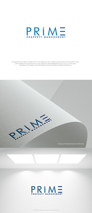 Logo Design by zebronicgraphic for Prime Property Management | Design: #36687109
