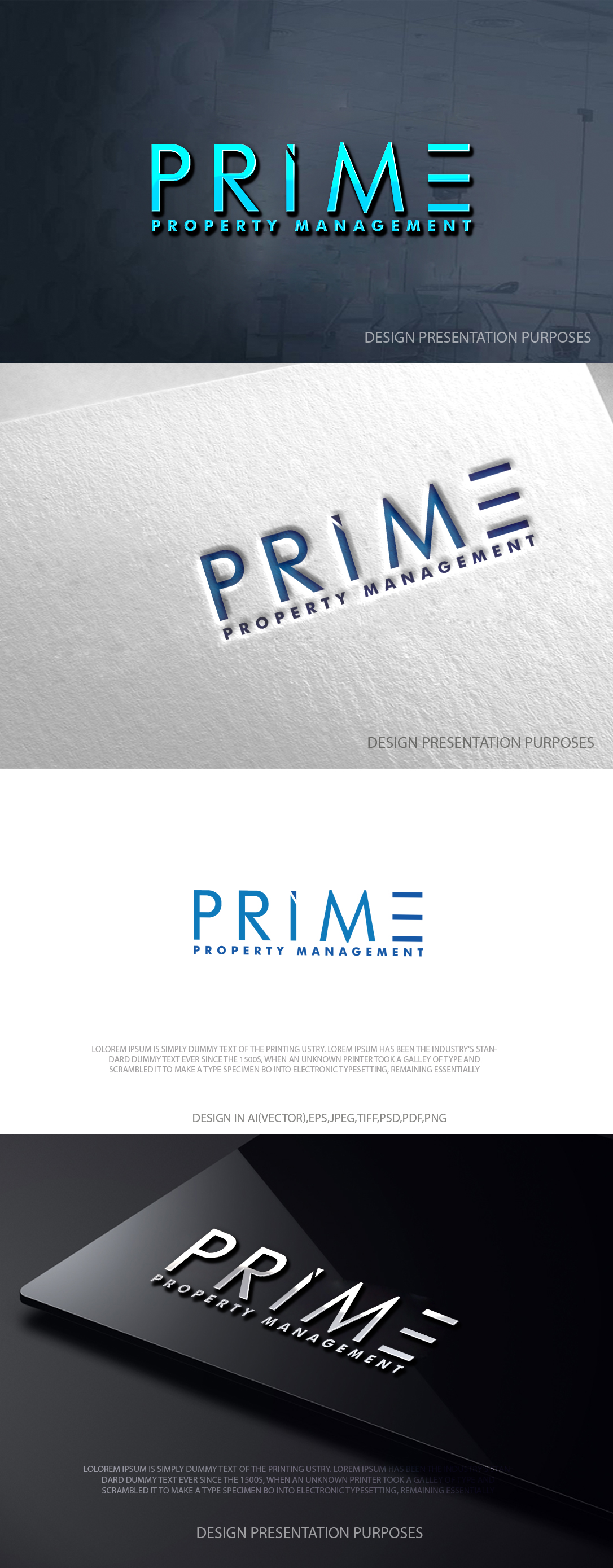 Diseño de Logo por zebronicgraphic para Prime Property Management | Diseño #36687111
