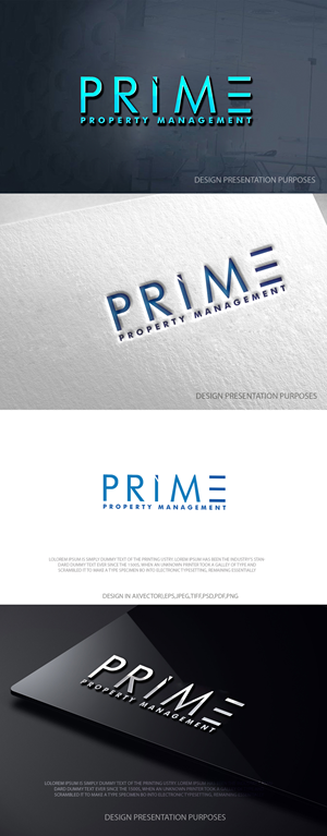 Logo Design by zebronicgraphic for Prime Property Management | Design: #36687111