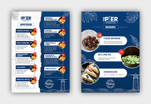 Menu Design by debdesign for The Outpost | Design: #36691532