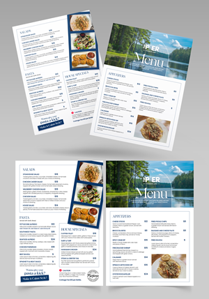 Menu Design by Graphic Guy for The Outpost | Design: #36704230