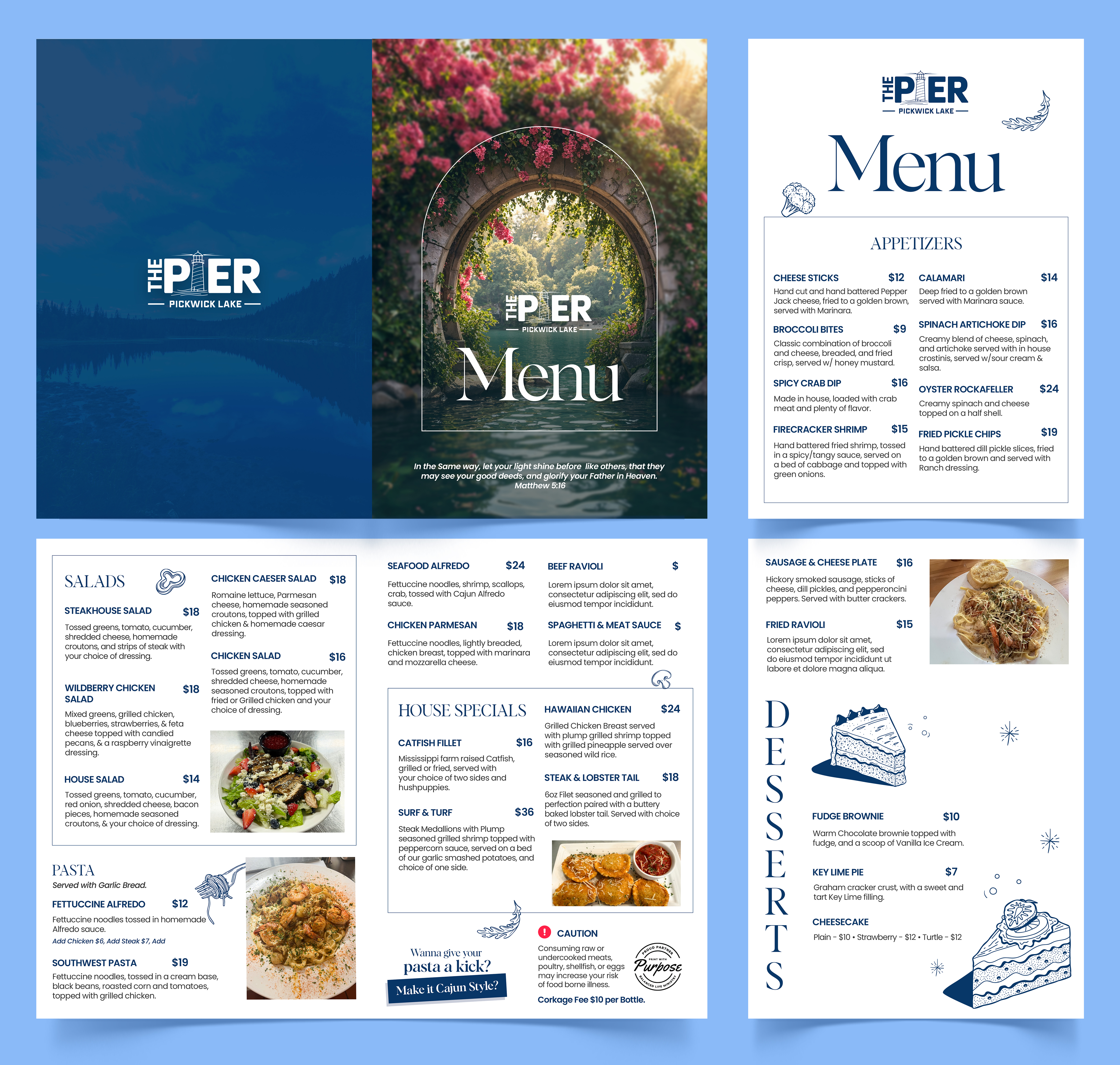 Menu Design by Graphic Guy for The Outpost | Design #36710301