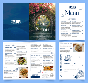 Menu Design by Graphic Guy for The Outpost | Design: #36710301