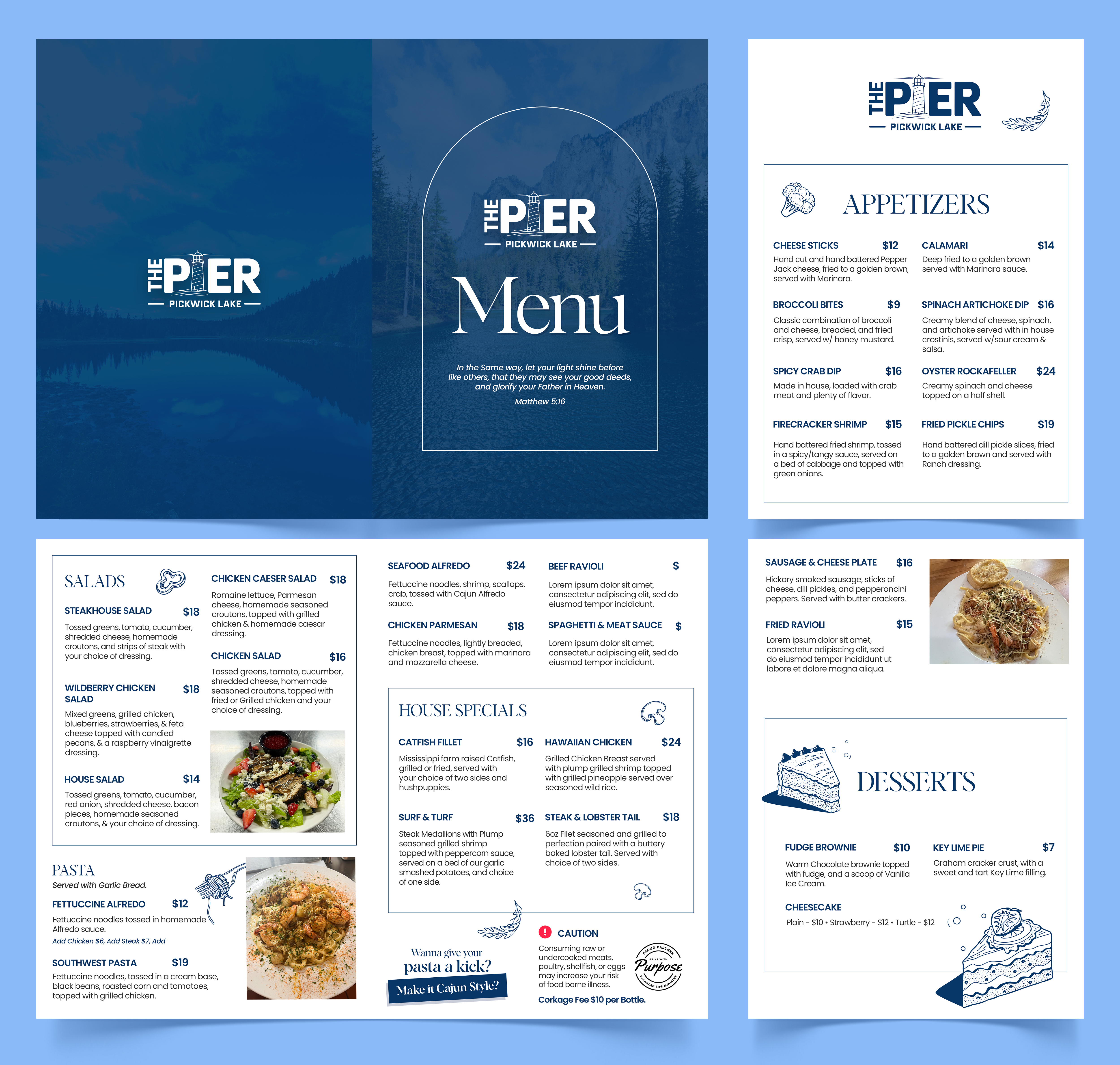 Menu Design by Graphic Guy for The Outpost | Design #36720836